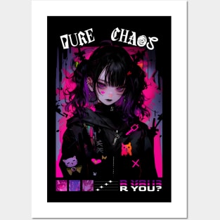 Pure Chaos Vol 3 Anime Girl Posters and Art